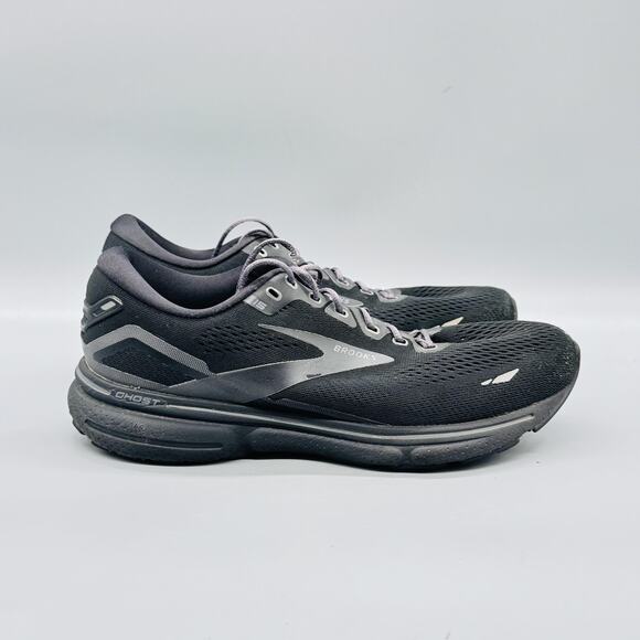 Brooks Shoes Mens 7 Black Mesh Ghost 15 Road Running Athletic Sneakers Comfort main image 10